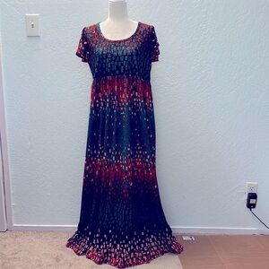 Susanne Betro multicolor Maxi Dress